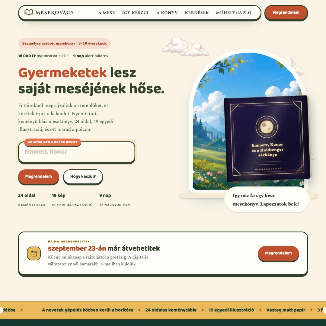 Mesekovács — képernyőkép 1